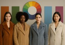 Paletă de culori în trend – Ce nuanțe flatează tenul când alegi blăniță damă